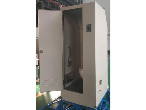 HXD3C型機(jī)車(chē)整體真空衛(wèi)生間樣機(jī)